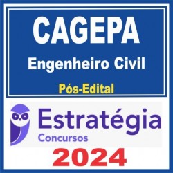 CAGEPA (Engenheiro Civil) Pós Edital – Estratégia 2024