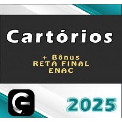 Curso para Concurso Cartórios - Curso Regular G7 2025