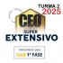 CEO SUPER EXTENSIVO - OAB 1ª FASE 43º EXAME - Turma 2 Portal F3 Juridico 2025