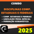 COMBO DISCIPLINAS COMPLEMENTARES ESTADUAIS E FEDERAIS + LEGISLAÇÃO PENAL ESPECIAL + FORMAÇÃO HUMANÍSTICA – G7 JURÍDICO 2025