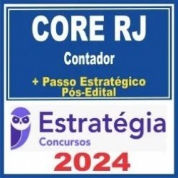 CORE RJ (Contador + Passo) Pós Edital – Estratégia 2024