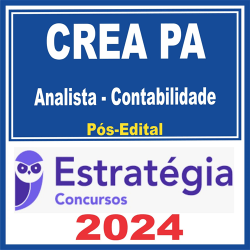 CREA PA (Analista – Contabilidade) Pós Edital – Estratégia 2024