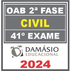 OAB 2ª Fase Civil – 41º Exame (Repescagem + Regular) Damásio