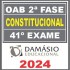OAB 2ª Fase Constitucional – 41º Exame (Repescagem + Regular) Damásio