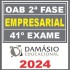 OAB 2ª Fase Empresarial – 41º Exame (Repescagem + Regular) Damásio