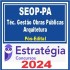 SEOP PA (Técnico em Gestão de Obras Públicas – Arquitetura) Pós Edital – Estratégia 2024