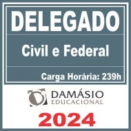 Delegado Civil e Federal – Damásio 2024