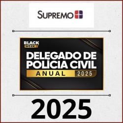 Delegado de Polícia Civil 2025 Supremo TV