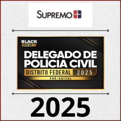 Delegado de Polícia Civil 2025 Supremo TV