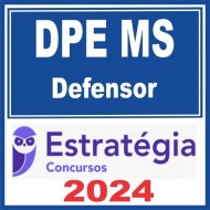 DPE MS (Defensor Público) Estratégia 2024