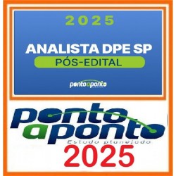 DPE-SP - Analista de Direito Pós-edital Ponto a Ponto