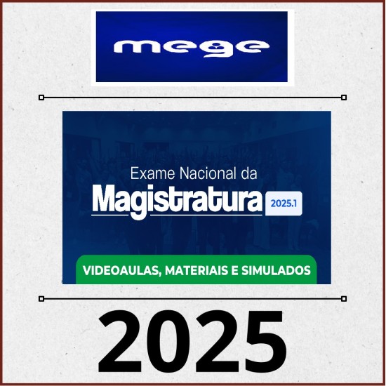 ENAM 2025.1 (Pré-edital) III Curso Mege