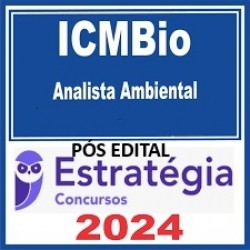 ICMBio (Analista Ambiental) Pacote - 2024 (Pós-Edital) Pós Edital