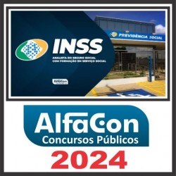 INSS (Analista do Seguro Social com formação em Serviço Social) Alfacon 2024