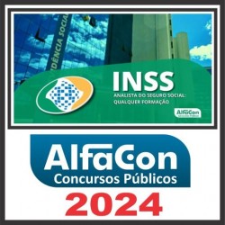 INSS (Analista do Seguro Social com formação em Serviço Social) Alfacon 2024