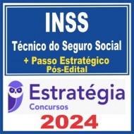 INSS (Técnico do Seguro Social + Passo) Pós Edital – Estratégia 2024