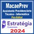 MacaePrev (Assistente Previdenciário Técnico – Informática) Pós Edital – Estratégia 2024