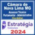 Câmara de Nova Lima MG (Assessor Técnico Parlamentar – Administrativo) Pós Edital – Estratégia 2024