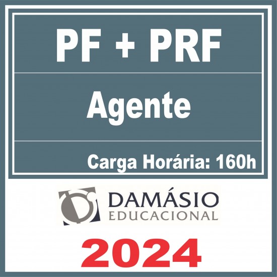 PF e PRF (Agente) Damásio 2024