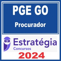 PGE GO (Procurador do Estado) Estratégia 2024