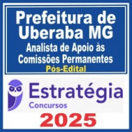 Câmara de Uberaba MG (Analista de Apoio às Comissões Permanentes) Pós Edital – Estratégia 2025