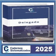 Cadernos Sistematizados Delegado de Polícia 2025