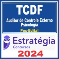 TCDF (Auditor de Controle Externo – Psicologia) Pós Edital – Estratégia 2024