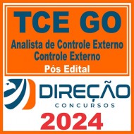 TCE GO (CONTROLE EXTERNO: CONTROLE EXTERNO) PÓS EDITAL – DIREÇÃO 2024