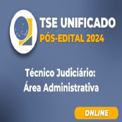 TSE UNIFICADO PÓS-EDITAL 2024: TÉCNICO JUDICIÁRIO – ÁREA ADMINISTRATIVA (CARGO 19) - RICO DOMINGUES PÓS EDITAL