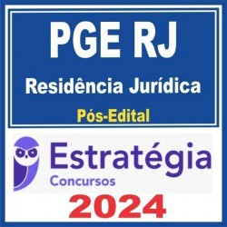 PGE RJ (Residência Jurídica) Pós Edital – Estratégia 2024